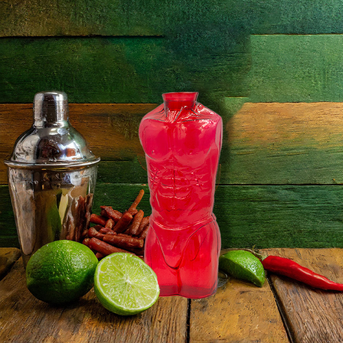 Vaso Cuerpo Hombre Chelero de 950 ML