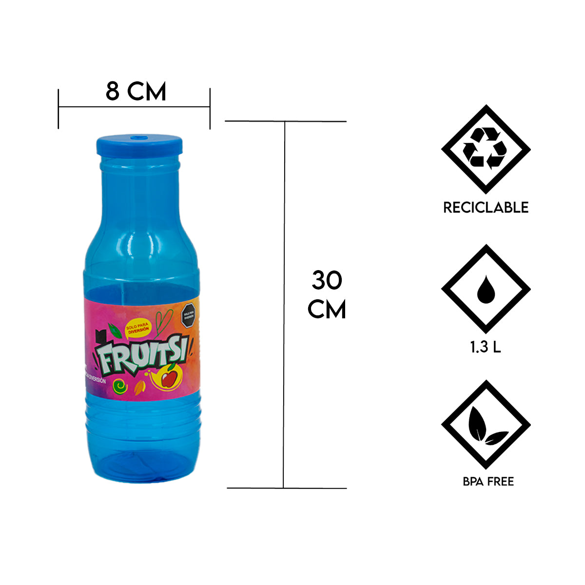 VASO FRUTSI CHELERO DE 1.3 L
