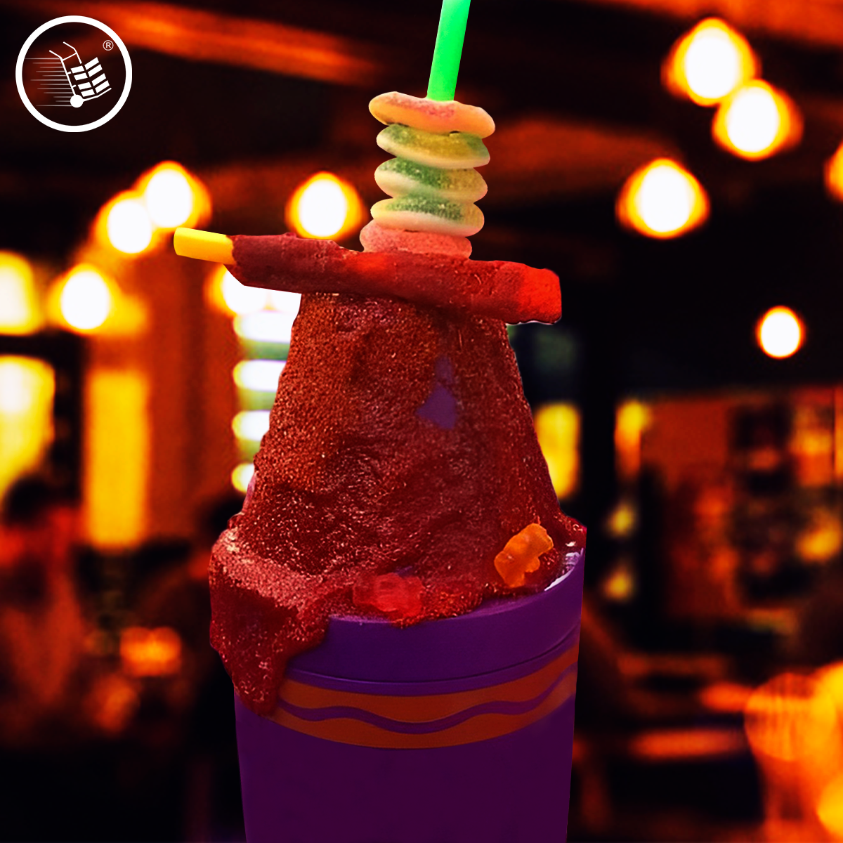 Vaso Crayola Para Michelada 2100 ml