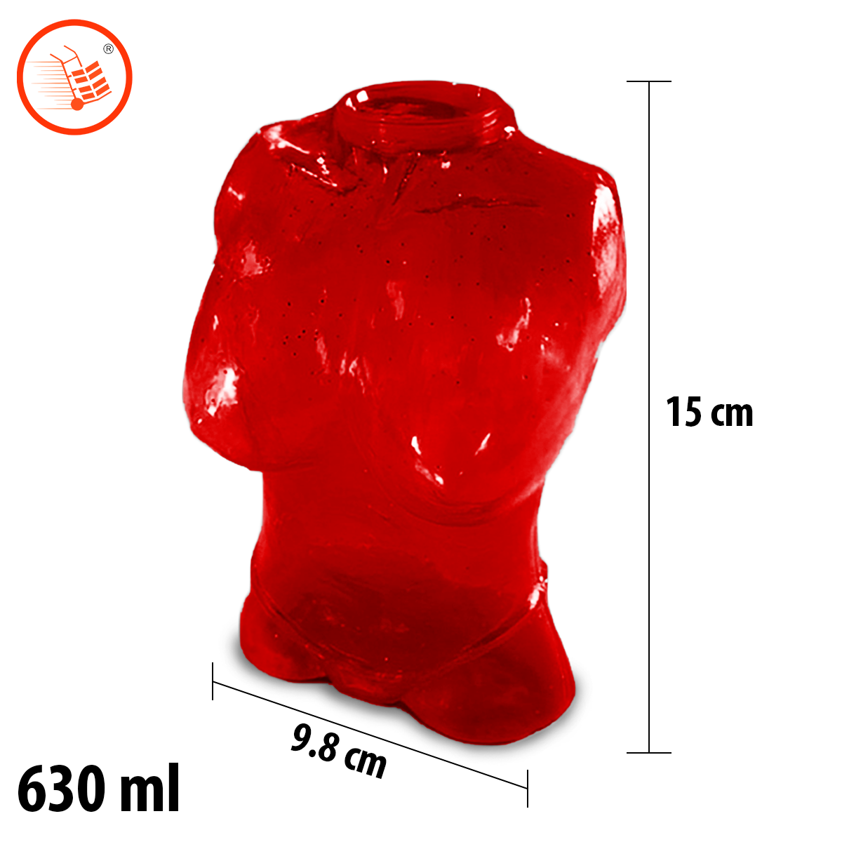 Vaso exótico bikinichela fiestas