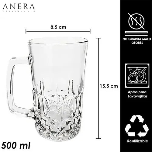 Tarro cervecero 500 ml