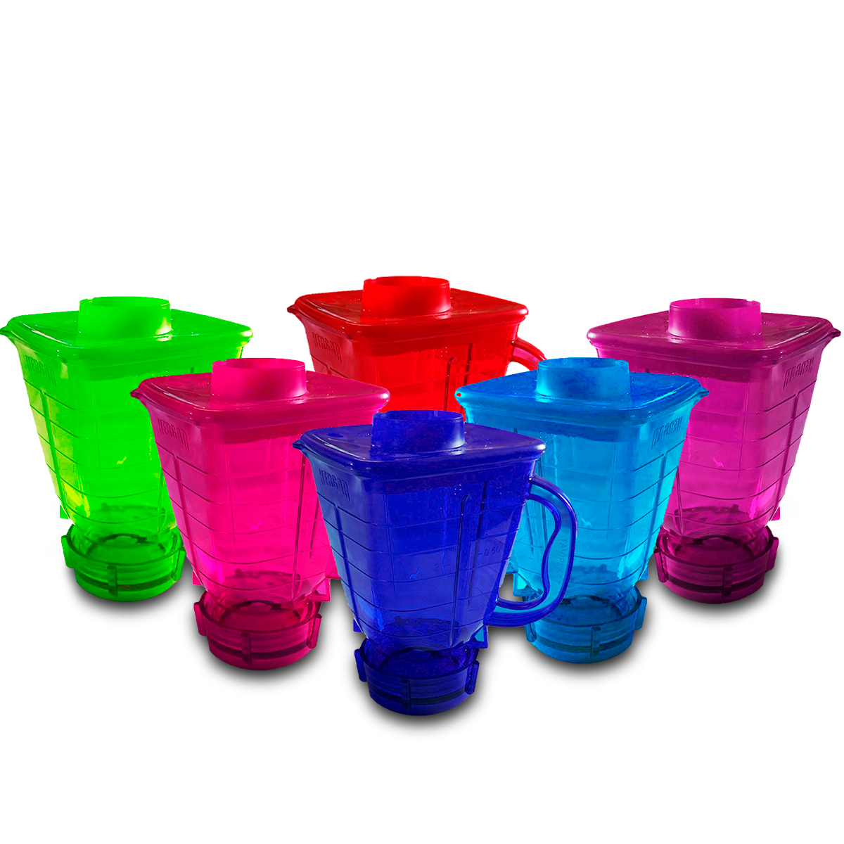 Vasos Mini-Licuachela-baby para michelada fiesta neón