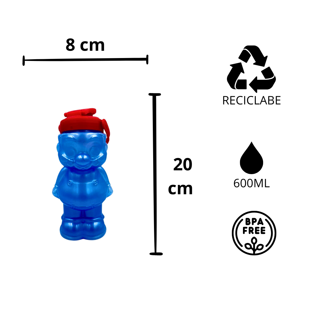 Vaso Mario Bros De 600 ML