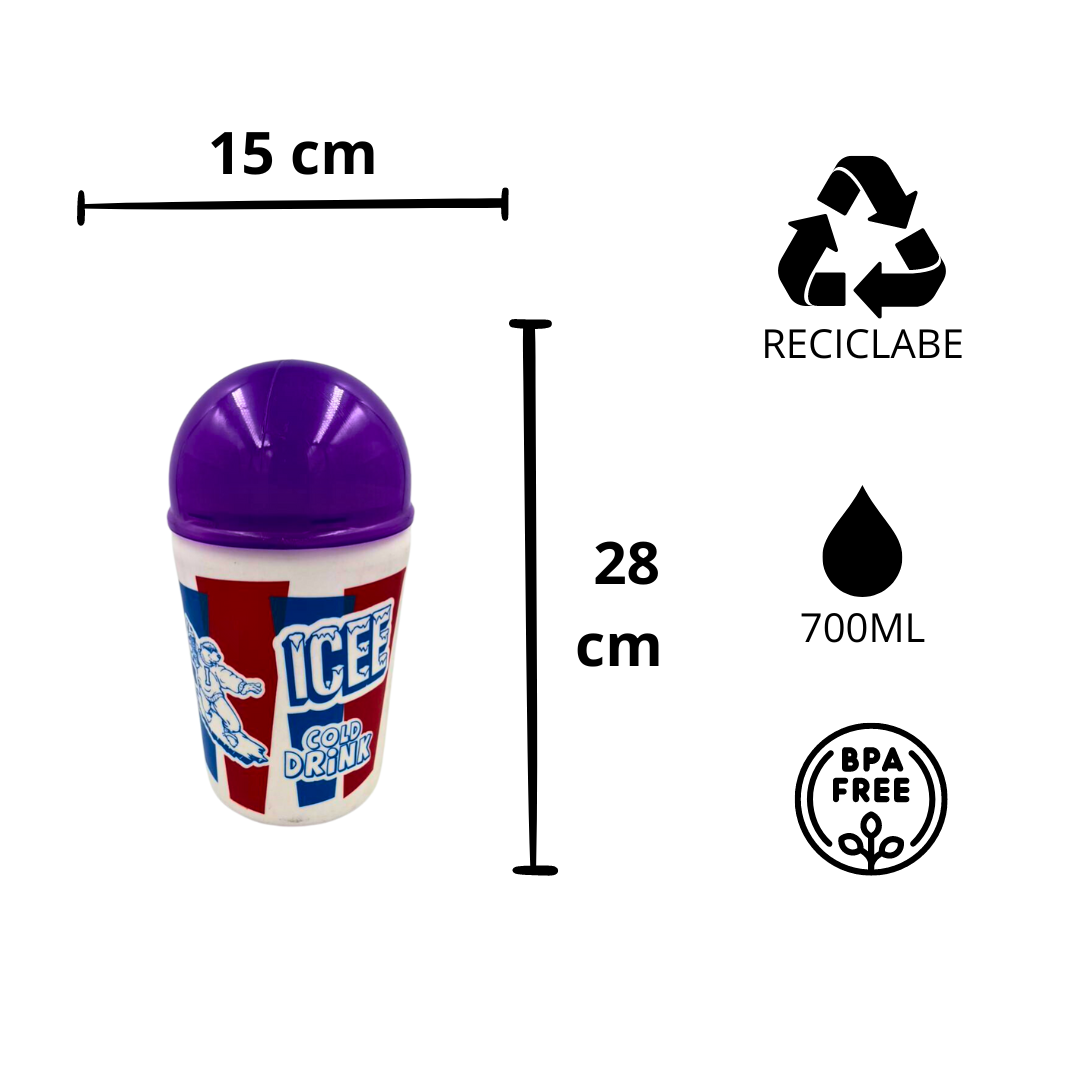 Vaso Icee Para Michelada de 700 ML