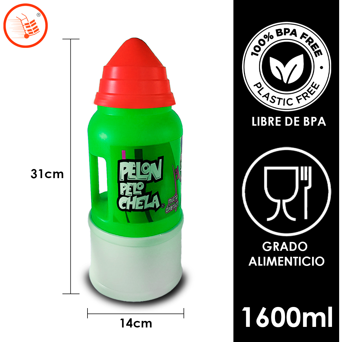 Pelon Pelo Chela / Dulcero 1600 ml