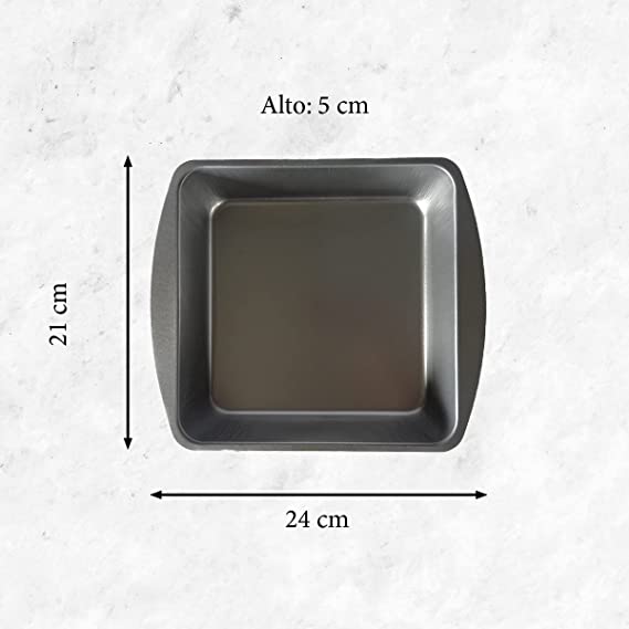 Molde De Aluminio Para Hornear Pan y Pastel