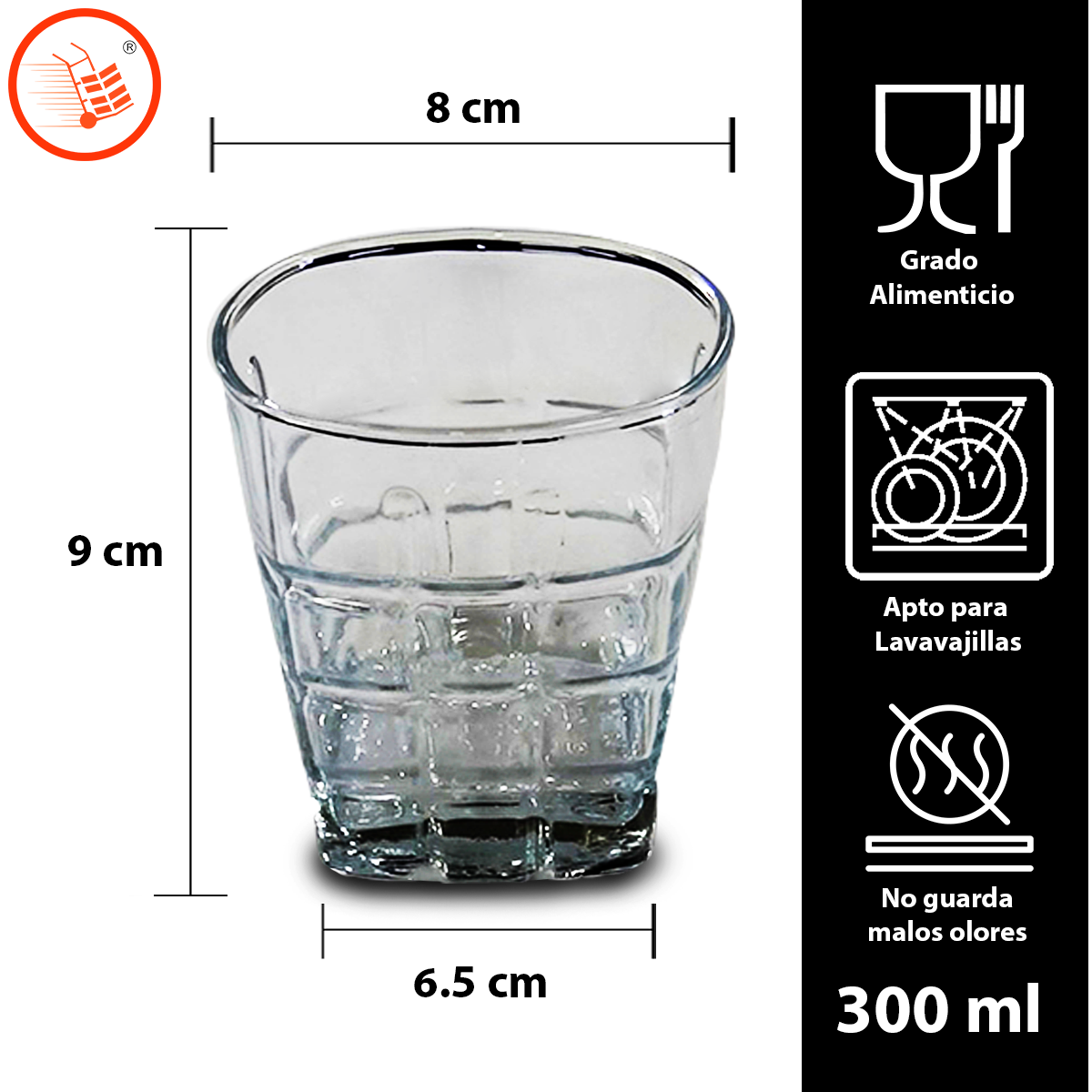 Vaso de Vidrio Nova Ice 300 ml